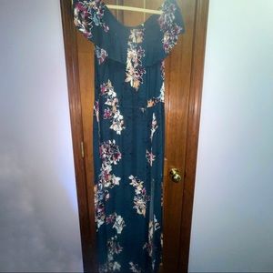 Off Shoulder Maxi Dress